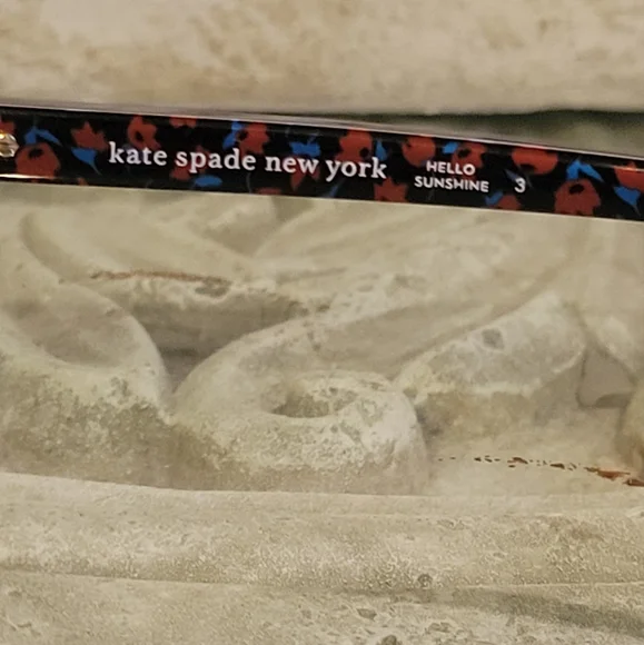 Kate Spade Raglan Aviator Sunglasses Gold Tone Designer Luxury Celebrity #136 - Picture 6 of 10